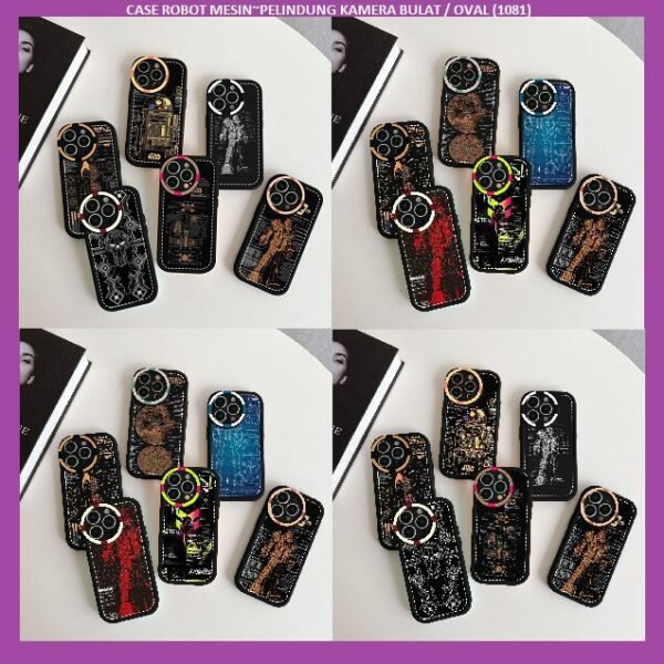 CASE ROBOT MESIN~PELINDUNG KAMERA BULAT / OVAL (1081)