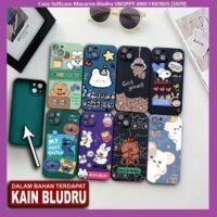 Case Softcase Macaron Bludru SNOPPY AND FRIENDS (1079)
