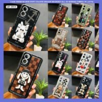 CASE PREMIUM NEW PUFF COLOUR DESAIN BRANDED DLL 3D BONEKA TIMBUL PC (1079)
