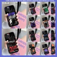 CASE PREMIUM BLACK NEW DESAIN ABSTRAK MIX MOTIF PC (1079)