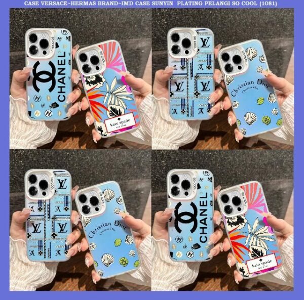 CASE VERSACE~HERMAS BRAND~IMD CASE SUNYIN  PLATING PELANGI SO COOL (1081)