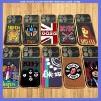 CASE BLACK GLASS CHROME NIRVANA OASIS (1081)
