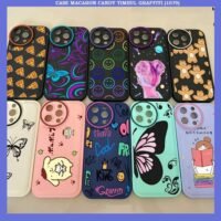 CASE MACARON CANDY TIMBUL GRAFFITI (1079)