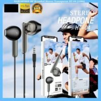 HANDSFREE HF Branded Stereo Transparan HT-04 (1086)