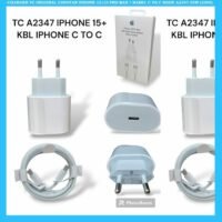 CHARGER TC ORIGINAL COPOTAN IPHONE 15/15 PRO MAX + KABEL C TO C KODE A2347 35W (1005)
