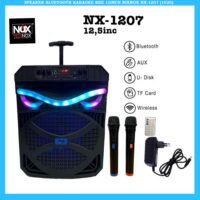 SPEAKER BLUETOOTH KARAOKE SIZE 15INCH NIXNOX NX-1207 (1020)