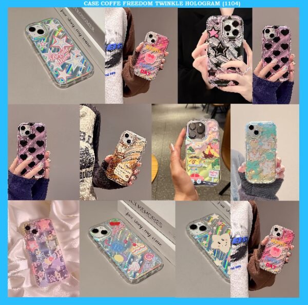 CASE COFFE FREEDOM TWINKLE HOLOGRAM (1104)