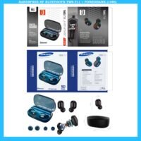 HANDSFREE HF BLUETOOTH TWS-T11 + POWERBANK (1086)