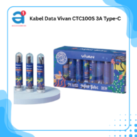 Kabel Data Vivan CTC100S 3A Type-C
