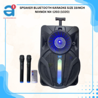 SPEAKER BLUETOOTH KARAOKE SIZE 15INCH NIXNOX NX-1203 (1020)