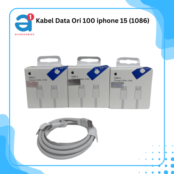 Kabel Data Ori 100 iphone 15 (1086)