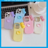 CASE SOFT CANDY PREMIUM With 3D RIBBON HELLOKITTY (1070)