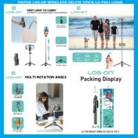 TRIPOD LOG-ON WIRELESS SELFIE STICK LO-TS01 (1068)