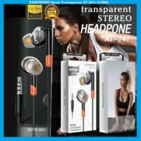 EARPHONE Sony Transparan AT-241 (1086)