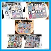 CASE GAMBAR/MOTIF BAHAN IMD SILVER (1086)