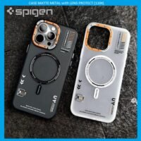 CASE MATTE METAL with LENS PROTECT (1104)