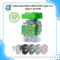 Kabel Data Robot RGCC100S Type-C to Type-C 3A 60W