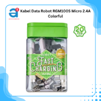 Kabel Data Robot RGM100S Micro 2.4A Colorful