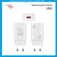 BATOK CHARGER TOPLES 18W CM-23 ISI 20PCS (1005)