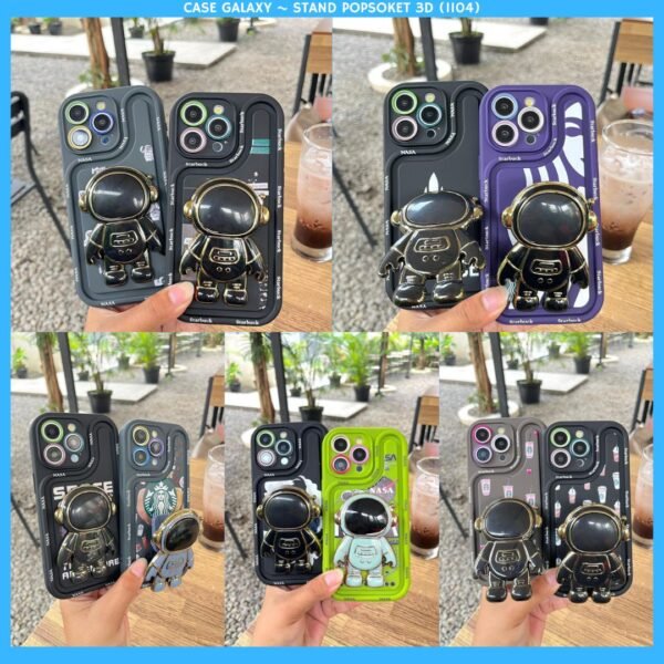 CASE GALAXY ~ STAND POPSOKET 3D (1104)