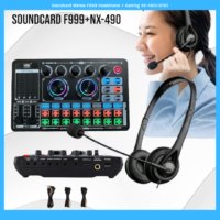 Soundcard Nixnox F999 Headphone + Gaming NX-490(1079)