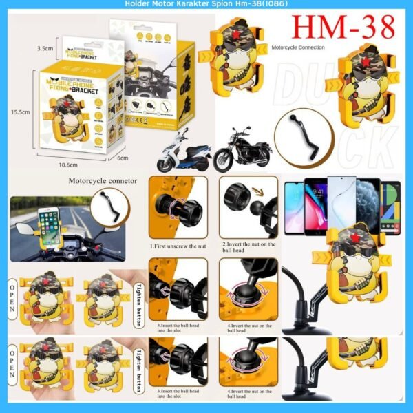 Holder Motor Karakter Spion Hm-38(1086)