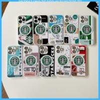 Case Original IC magsave MotiF Starbuks case Anti baret Full Bodi (4011)