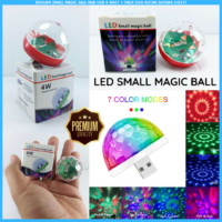 BOHLAM SMALL MAGIC BALL RGB USB 4 WATT + PACK DUS KOTAK SATUAN (1027)