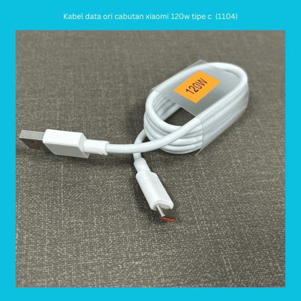 Kabel data ori cabutan xiaomi 120w tipe c (1104)