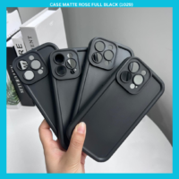 CASE MATTE ROSE FULL BLACK (1029)