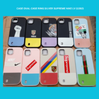 CASE OVAL CASE RING SILVER SUPREME NIKE LV (1092)