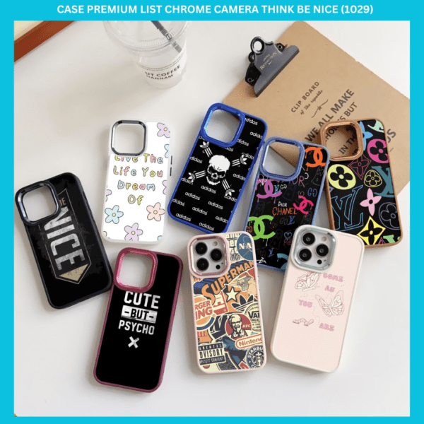 CASE Premium List Chrome Camera Think Be Nice (1029)