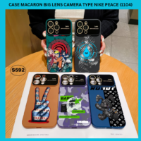 CASE MACARON BIG LENS CAMERA TYPE NIKE PEACE (1104)