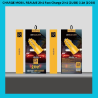 CHARGE MOBIL REALME 2in1 Fast Charge 2in1 (2USB) 3.1A (1068)