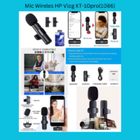 Mic Wireles HP Vlog KT-10pro (1086)