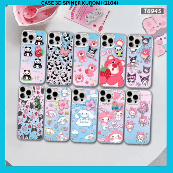 CASE 3D SPINER KUROMI (1104)