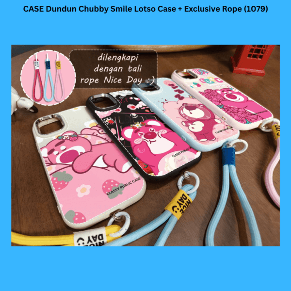 CASE Dundun Chubby Smile Lotso Case + Exclusive Rope (1079)