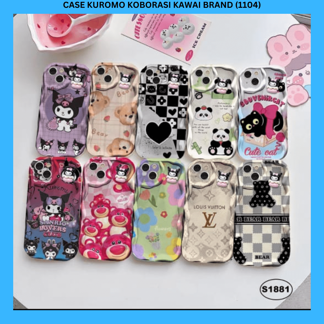 CASE KUROMO KOBORASI KAWAI BRAND (1104)