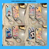 CASE LABUBU FLOWER CHARMS (1104)