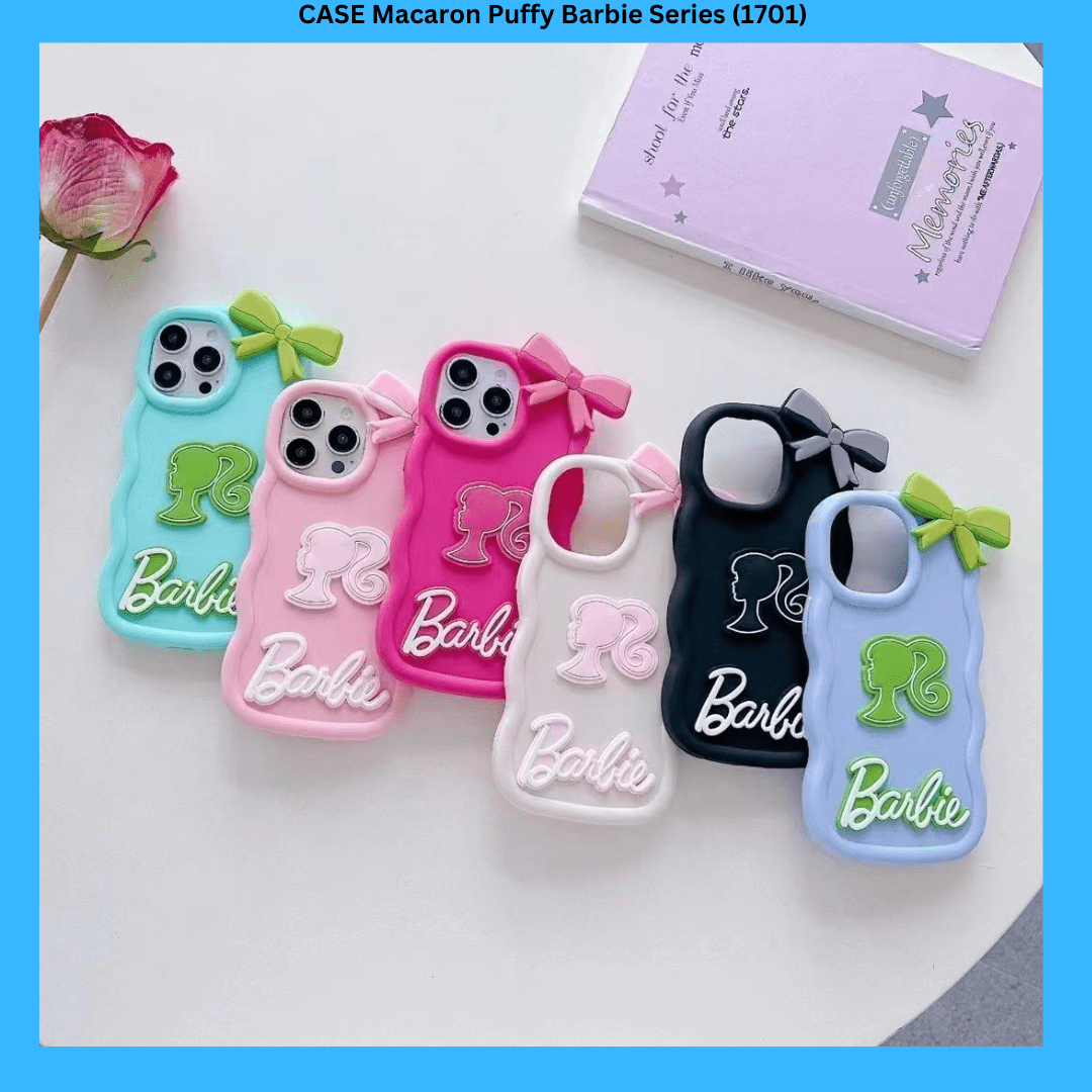 CASE Macaron Puffy Barbie Series (1701)