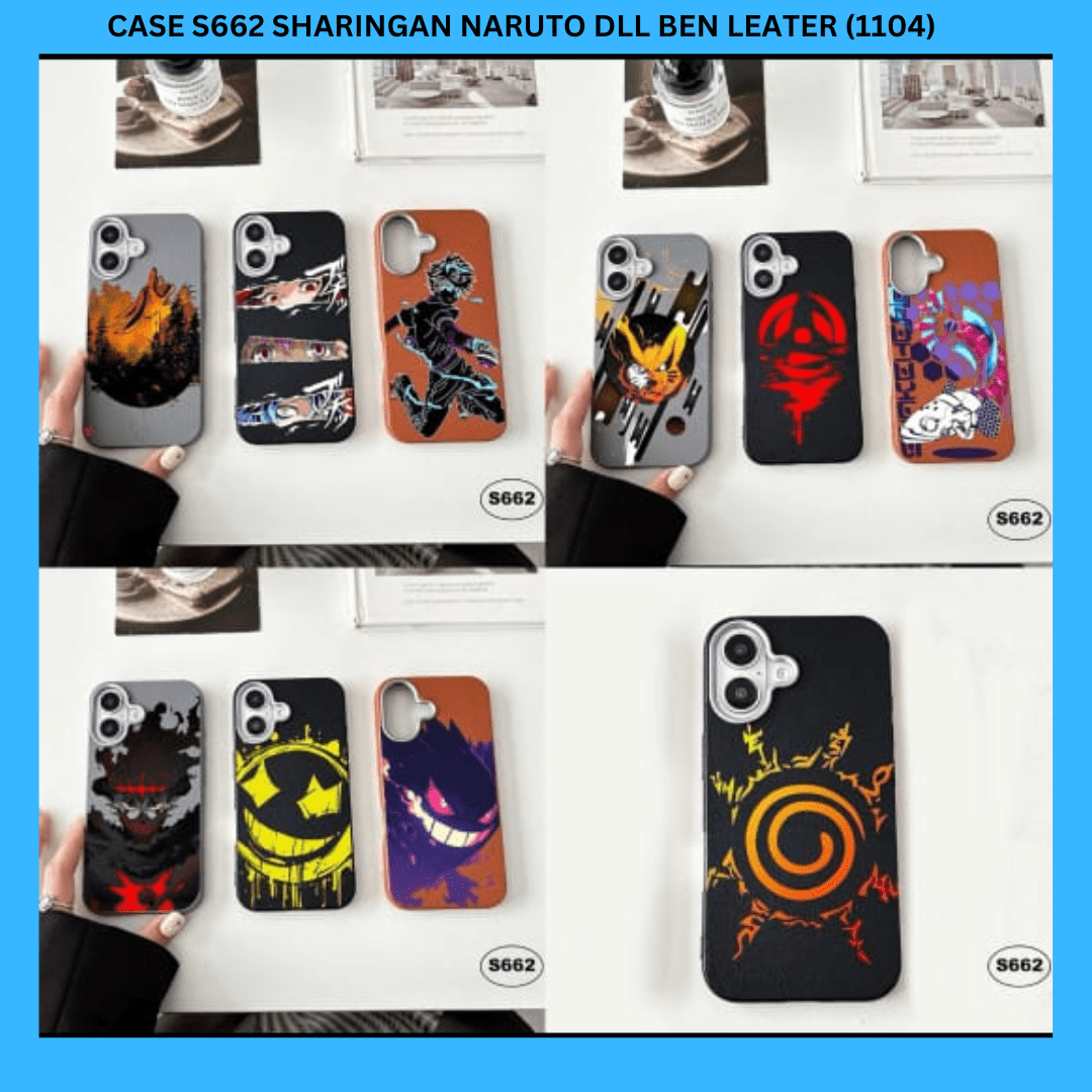 CASE S662 SHARINGAN NARUTO DLL BEN LEATER (1104)