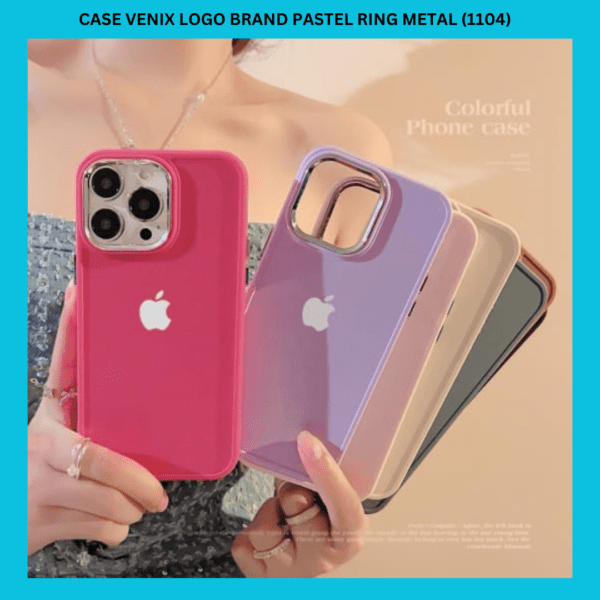 CASE VENIX LOGO BRAND PASTEL RING METAL (1104)