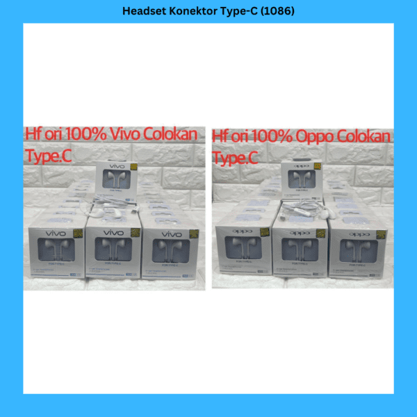 Headset Konektor Type-C (1086)