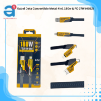Kabel data convertible metal 4in1 180w & PD 27W (4012)