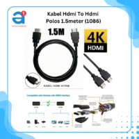 Kabel Hdmi To Hdmi Polos 1.5meter (1086)