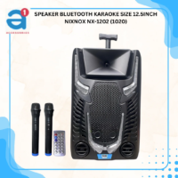 SPEAKER BLUETOOTH KARAOKE SIZE 12.5INCH NIXNOX NX-1202 (1020)