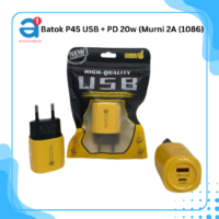 Batok P45 USB + PD 20w (Murni 2A (1086)