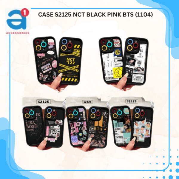 CASE S2125 NCT BLACK PINK BTS (1104)