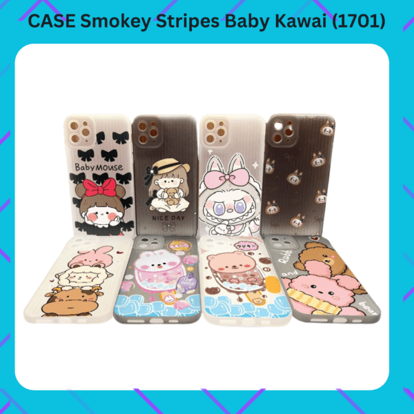 CASE Smokey Stripes Baby Kawai (1701)