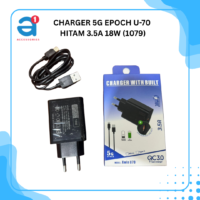 CHARGER 5G EPOCH U-70 HITAM 3.5A 18W (1079)
